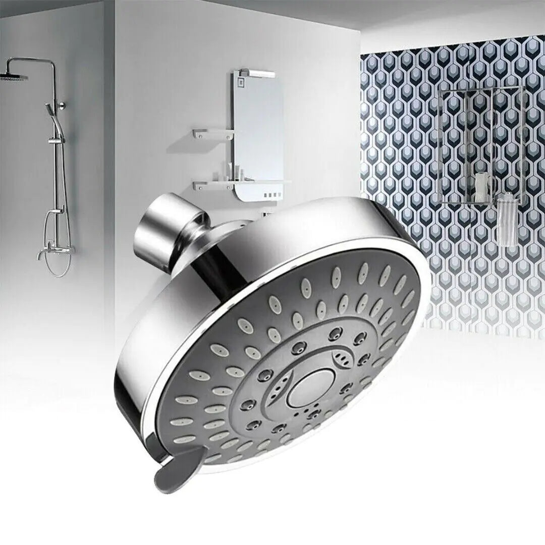 Shower Heads Handheld Spray High Pressure Adjustable Showerhead Top Spray Bath by Anti Spier
