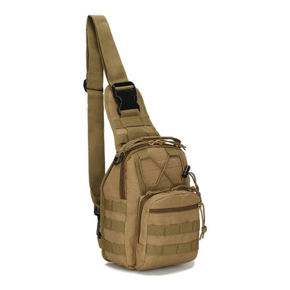 Mens Backpack Tactical Sling Shoulder Bag Molle Travel Chest Pack Outdoor Hiking by Anti Spier