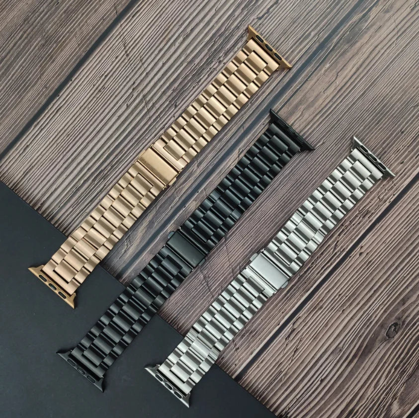 Stainless Steel For Apple Watch iWatch Band 8 7 6 5 4 3 2 SE 38/41/40/42/44/45mm by Anti Spier