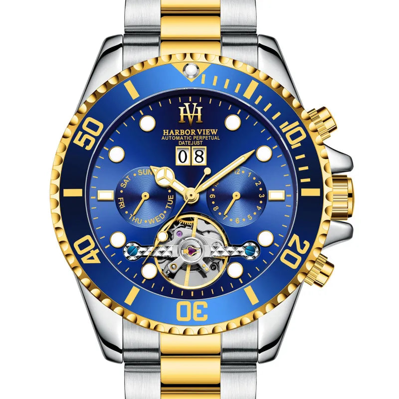 ARBOR VIEW Tourbillon Green Mechanical Watch by Anti Spier