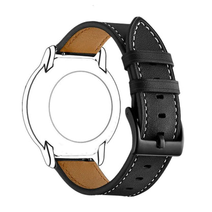 18mm 20mm 22mm Classic Genuine Leather Watch Band Strap Quick Release Wristband by Anti Spier