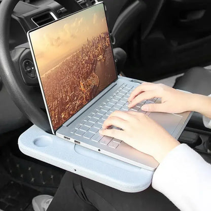 Car Portable Dining Table Car Steering Wheel Tray by Anti Spier