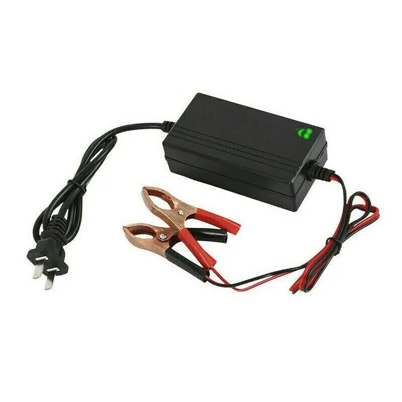 Portable 12V Auto Car Battery Charger Truck Trickle Maintainer Boat Motorcycle by Anti Spier
