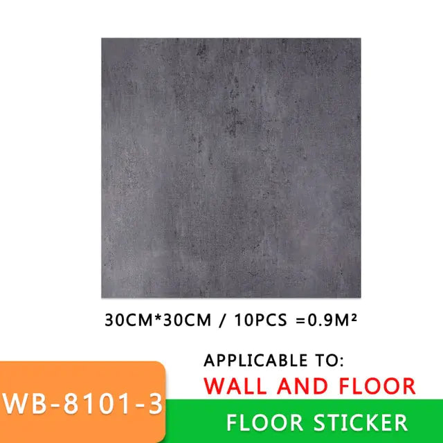Thick Self-Adhesive Marble Floor Stickers by Anti Spier