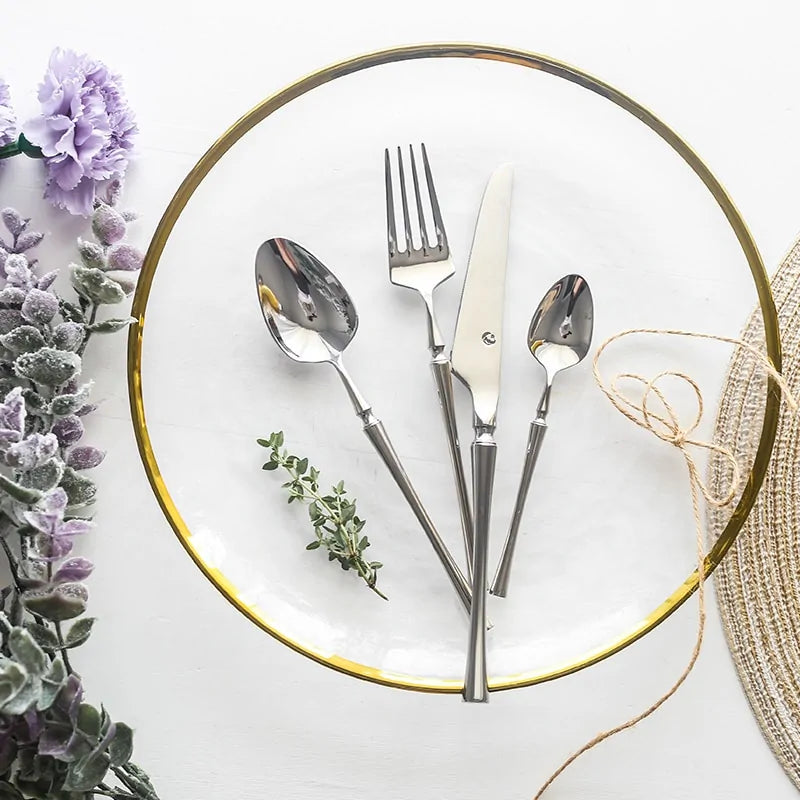Luxury Stainless Steel Cutlery Set by Anti Spier