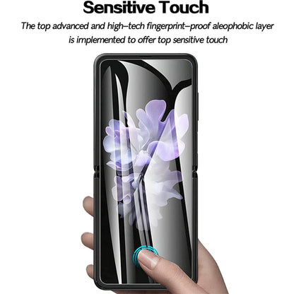 For Samsung Galaxy Z Flip 3 5G Soft Hydrogel Screen Protector Film/HD Lens Cover by Anti Spier