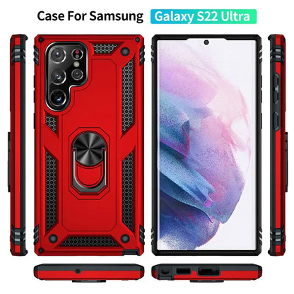 Shockproof Armour Case for Samsung Galaxy - Heavy Duty Drop Protection by Anti Spier