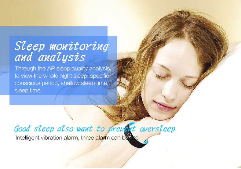 Smart Fit Minimalist Band Monitor Activity and Sleep by Anti Spier