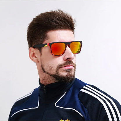 Square Polarized Sunglasses For Men Women Outdoor Sports Driving Glasses Golfing by Anti Spier