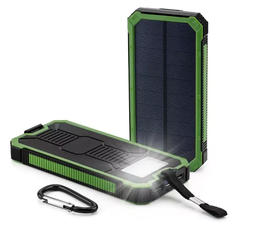 Waterproof Solar Charging 10000mAh Battery Backup by Anti Spier