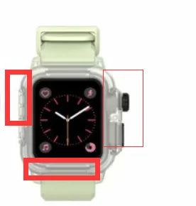 Waterproof Case And Strap Watch by Anti Spier