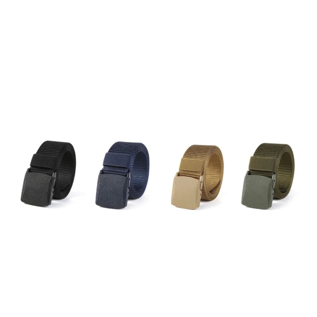 Men's Plastic Cam Buckle Nylon Belt by Anti Spier