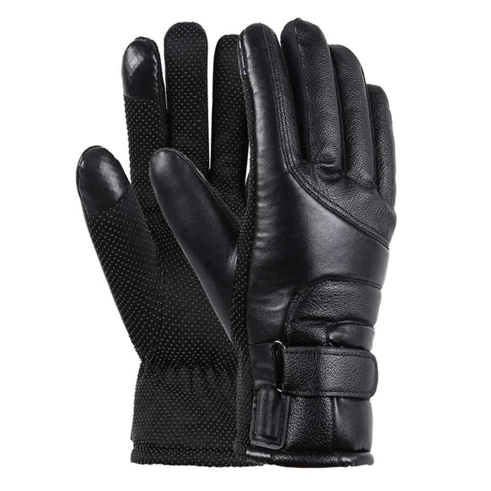 Electric USB Heated Gloves Winter Warming Thermal Ski Snow Hand Warm Windproof by Anti Spier