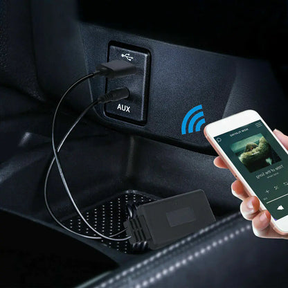 2 In 1 USB Bluetooth 5.0 Transmitter Receiver Adapter Wireless For PC Car Kit by Anti Spier