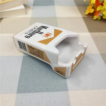 Retro Ceramic Cigarette Case Ashtray by Anti Spier