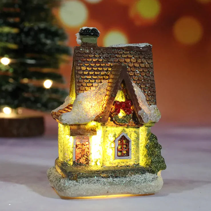 Christmas House Light Decoration by Anti Spier
