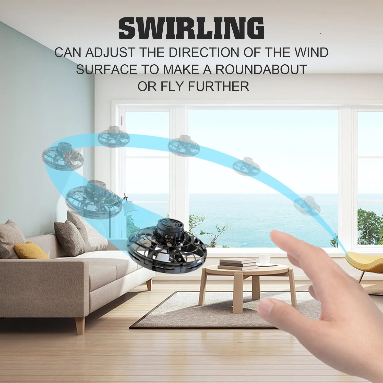 Flynova Free-Route Flying Spinner: The Ultimate Flying Toy Gift! by Anti Spier