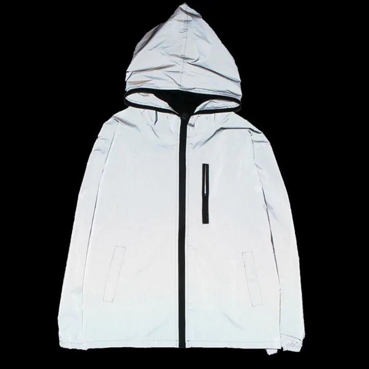 FashionFad Reflective Windbreaker by Anti Spier