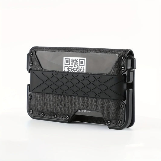 Men's Slim Metal Leather Wallet by Anti Spier