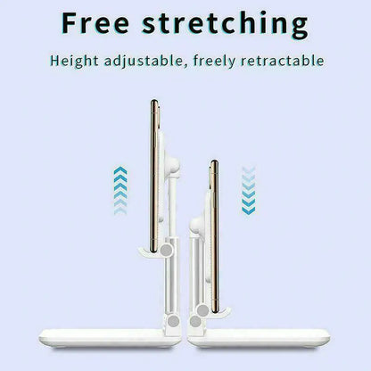 Adjustable Cell Phone Tablet Stand Desktop Holder Mount Mobile Phone iPad iPhone by Anti Spier