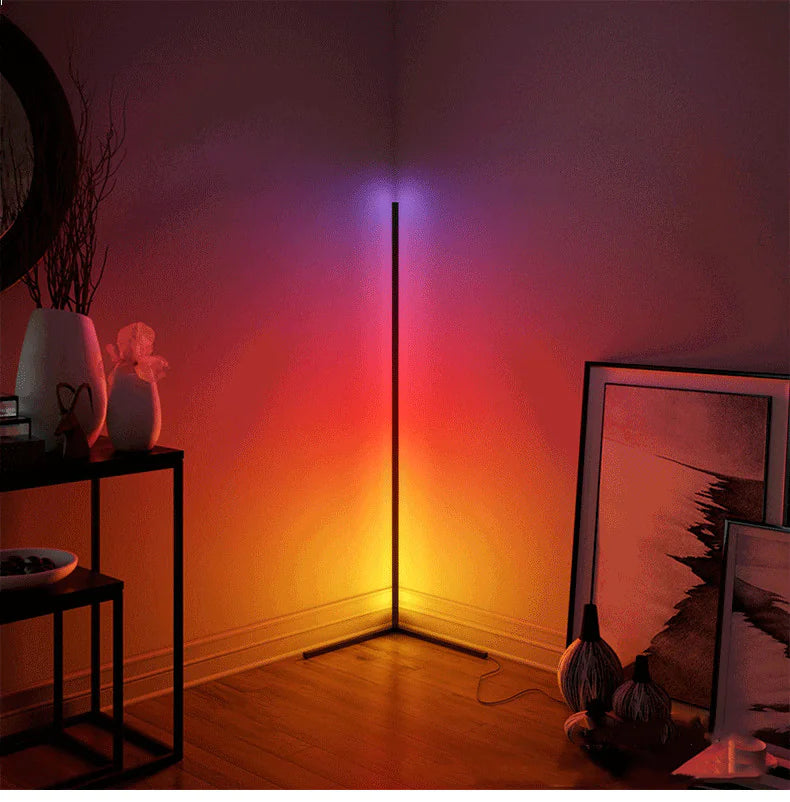 Nordic RGB Corner Floor Lamp Modern Simple by Anti Spier