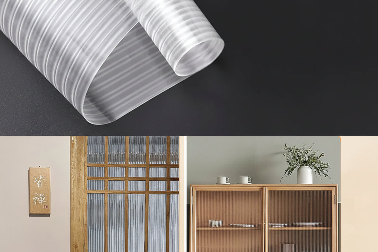 Frosted Glass Privacy Window Film for Offices - Static Cling Light Control by Anti Spier