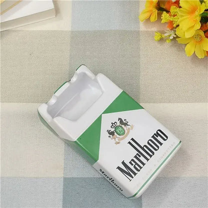 Retro Ceramic Cigarette Case Ashtray by Anti Spier