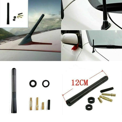 Universal Car Auto Roof Fender Radio FM AM Signal Antenna Aerial Extend Carbon by Anti Spier
