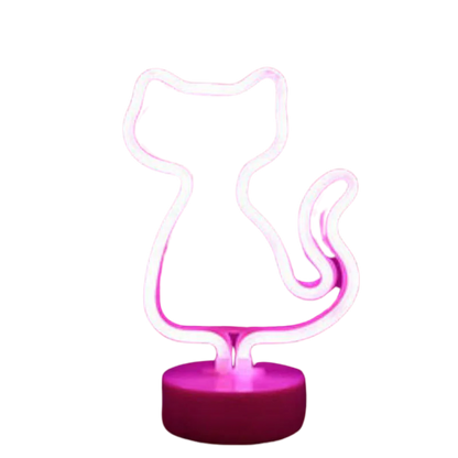 Tropical Nights Neon Deco Lights With Remote Control by Anti Spier