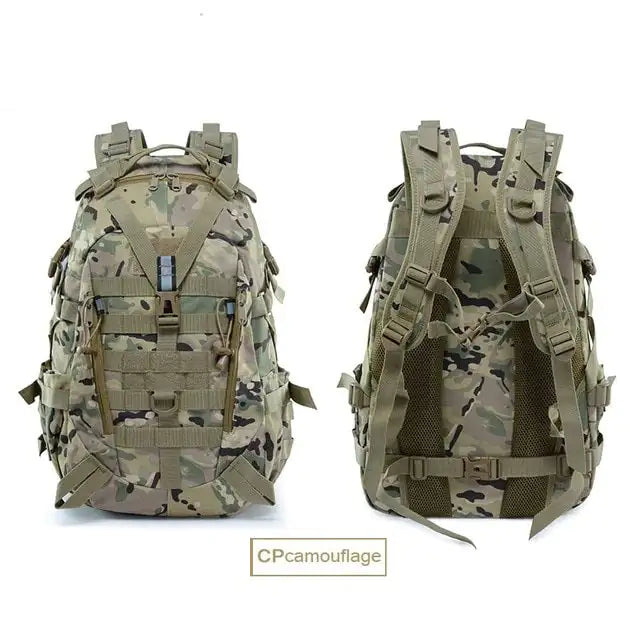 Military Backpack-Waterproof Hiking Survival Reflective Bag by Anti Spier