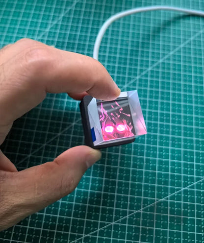 Mini Transparent WiFi Weather Clock by Anti Spier