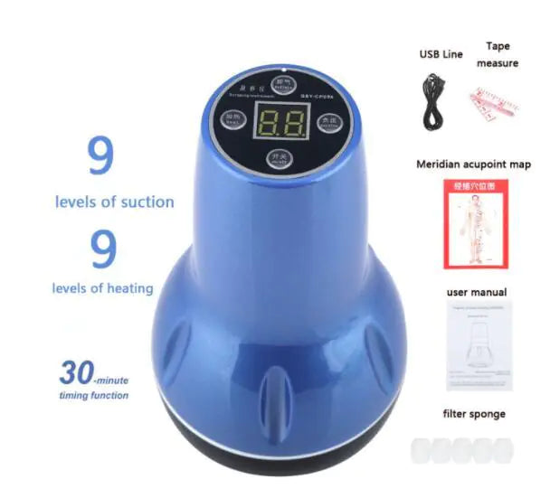 Electric Cupping Massage Magnet Tool by Anti Spier