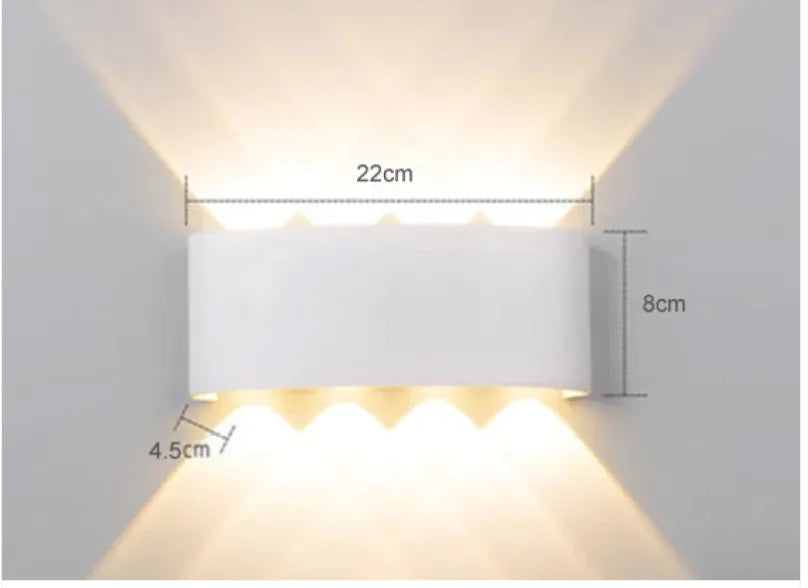 Waterproof LED Wall Lamp for Indoor & Outdoor by Anti Spier