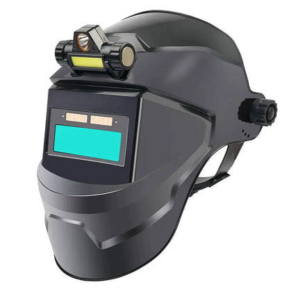 Auto-Darkening Welding Mask with Large View – Adjustable Light for Arc Welding, Grinding, and Cutting by Anti Spier