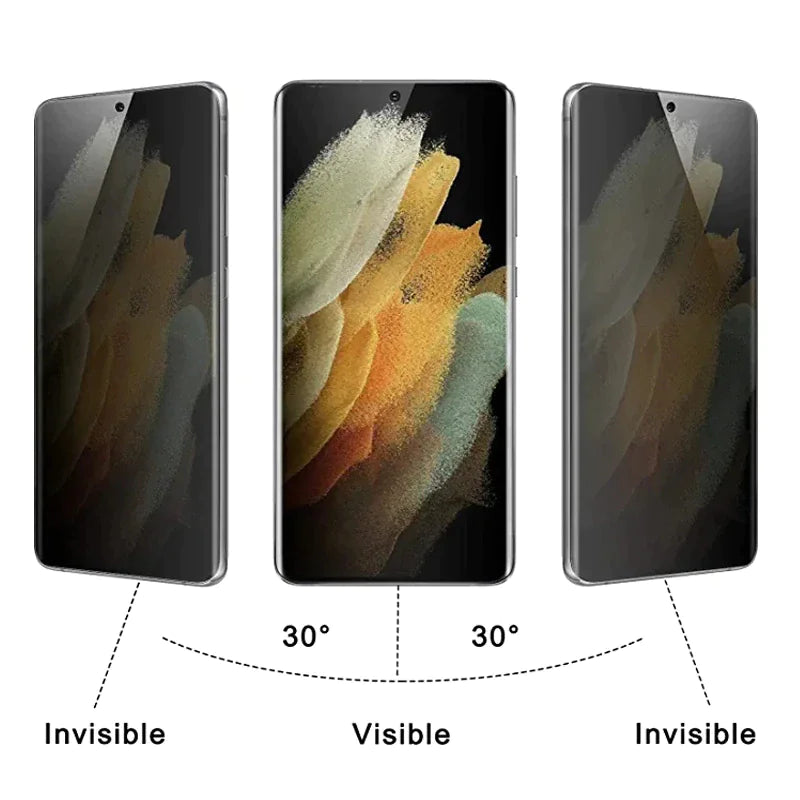 2-Pack Anti-Spy Privacy Hydrogel Screen Protector For Samsung S23 Ultra Plus S22 by Anti Spier