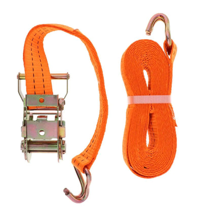 4 PK Ratchet Tie Down Straps 1.5" x 15 Feet 4,000 LB Safety J Hook Heavy Duty US by Anti Spier