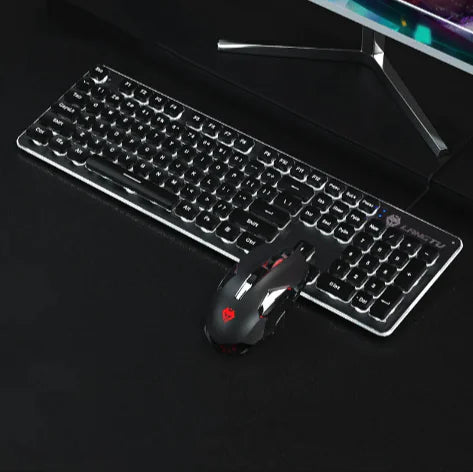 USB Wired Luminous Gaming Keyboard – Ideal for Home & Office Use by Anti Spier