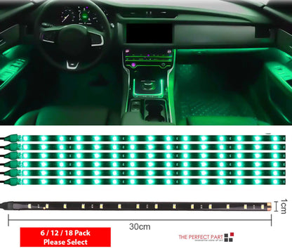 Lot Waterproof 12''/15 DC 12V Motor LED Strip Underbody Light For Car Motorcycle by Anti Spier