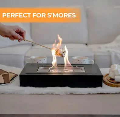 Indoor Fire Pit Mini Alcohol Lamp Fireplace by Anti Spier
