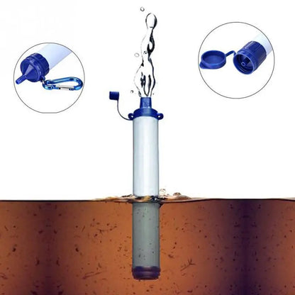 Portable Outdoor Survival Water Life Straw by Anti Spier