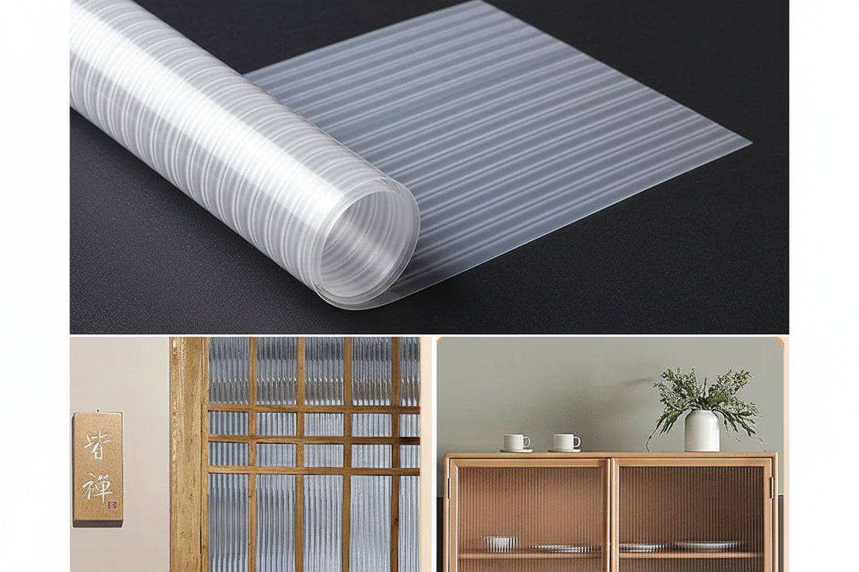 Frosted Glass Privacy Window Film for Offices - Static Cling Light Control by Anti Spier