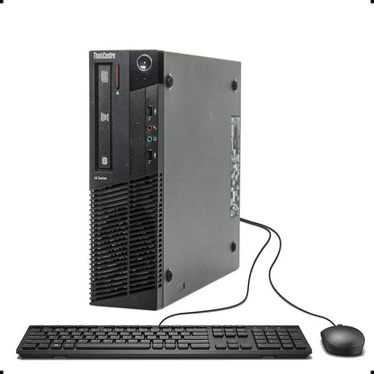 Lenovo ThinkCentre M82 Small Form Factor Desktop PC Intel Core i5-3570 3.4GHz 8GB DDR3 RAM 256GB SSD Win-10 Pro x64 (Renewed) by Anti Spier