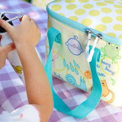 Milk&Moo Insulated Lunch Box For Kids, Yellow by Anti Spier