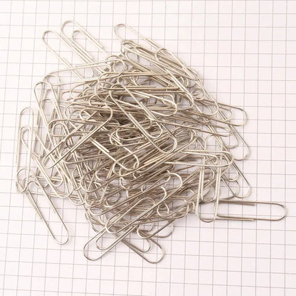 Paper Clip (28mm) Regular Silver (100/Pack) by Anti Spier