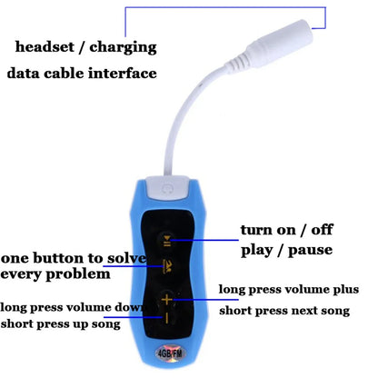 Diving MP3 Player by Anti Spier