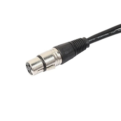 3Pin XLR Female Jack To Dual 2 Male Plug Y Splitter Cable Adapter Microphone USA by Anti Spier