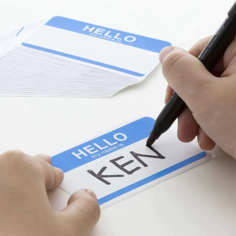 Name Badge Label “HELLO my name is” (25/Pack) by Anti Spier
