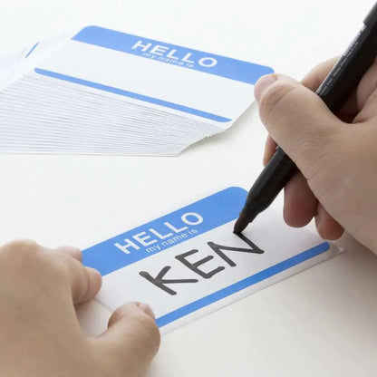 Name Badge Label “HELLO my name is” (25/Pack) by Anti Spier