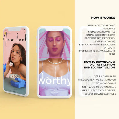 Downloadable Instagram Story 100 Template by Anti Spier