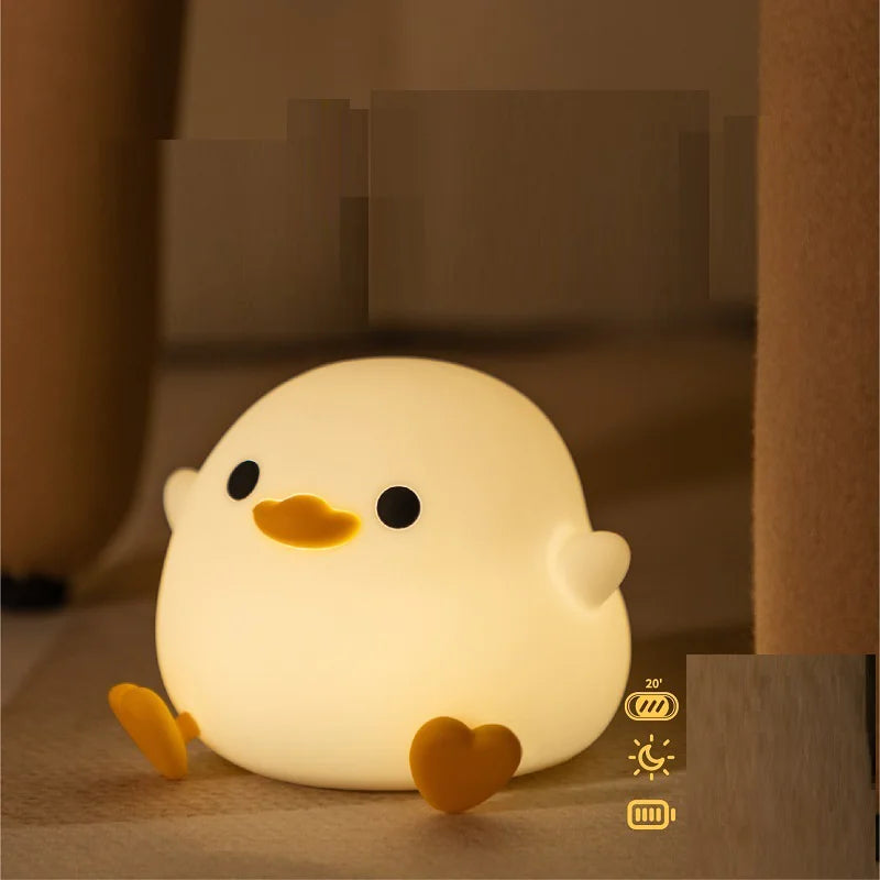 Doudou Duck Silicone Night Light by Anti Spier